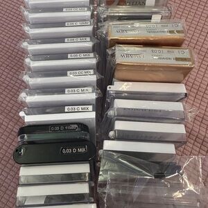 Volume lash extensions supplies bundle